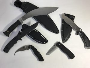 高価買取対象のナイフ